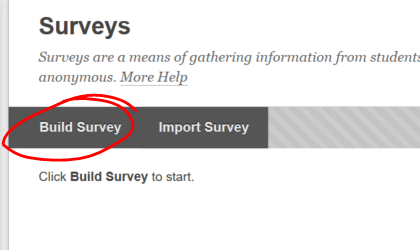 build-survey