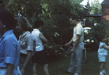 University of Detroit Chorus Collection: Picnic at Don Large's Home