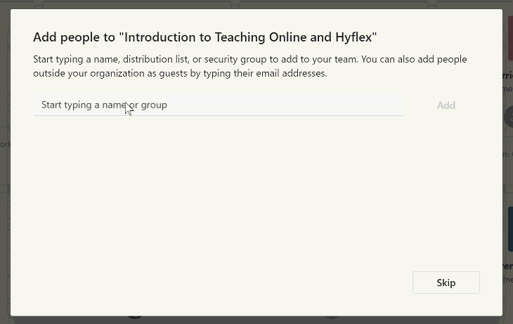 animation of add-member-to-team process