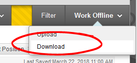 Work offline download link