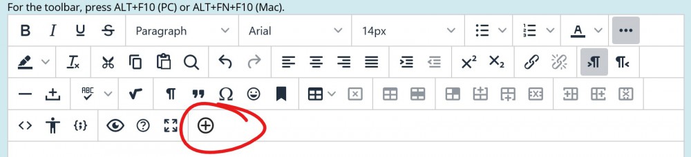 image of add file (aka image) button