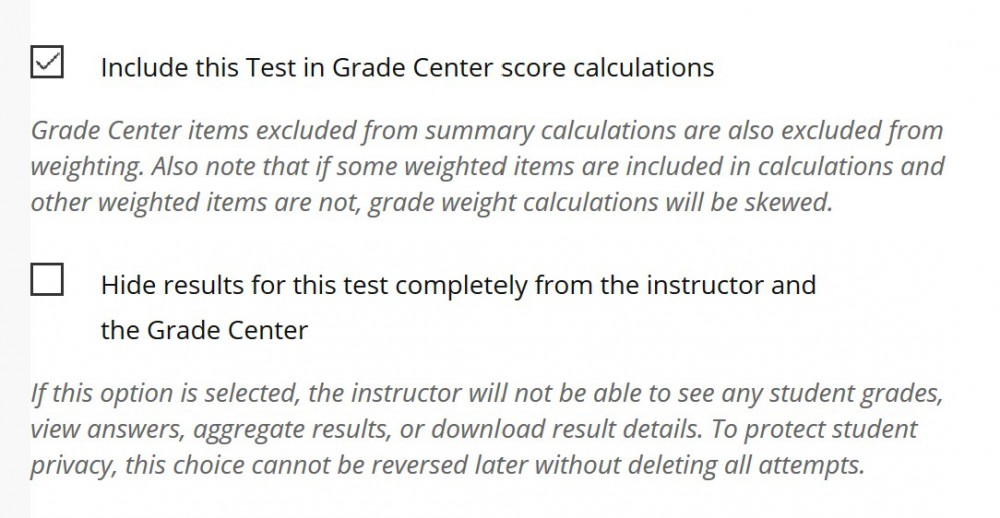 image of self assessment options